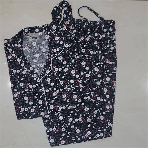 Red – PJ Set – Spuffy.pk