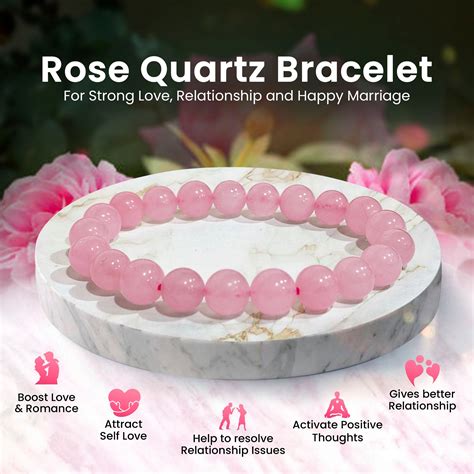 Buy 100% Original Rose Quartz Bracelet – SOLAVA WORLD