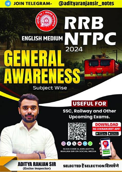 General Awareness English For RRB NTPC Aditya Ranjan Sir - ShareMyNotes ...