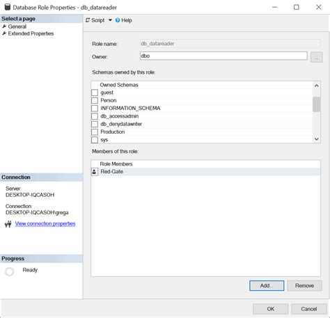 Database Denydatareader Role Work in SQL Server 的图像结果