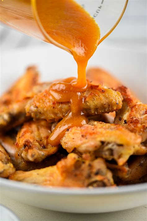 Hot Honey Mustard Wings Recipe | Life's Ambrosia