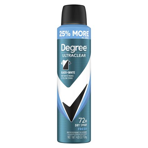 Degree Men, Antiperspirant Deodorant, Dry Spray, Ultraclear, Black ...