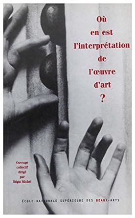 Ou en estl' interprétation de l ' oeuvre d' art : Amazon.in: Books