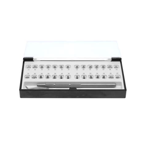 Brackets Interactivos Autoligables Metálicos MBT KIT con Tubos y ...
