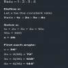The angle of a parallelogram are in the ratio of 1:2:3:4. If the sum of ...