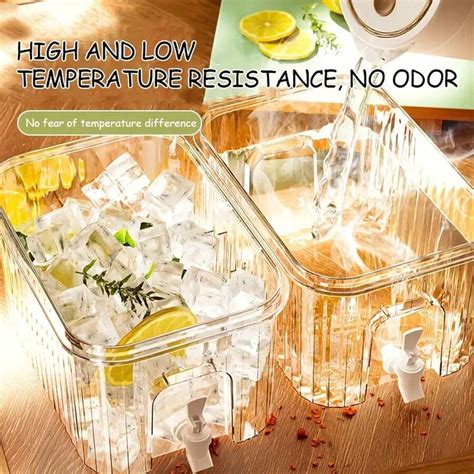 Cold Water Kettle With A Faucet, A Household Refrigerator For Cold ...