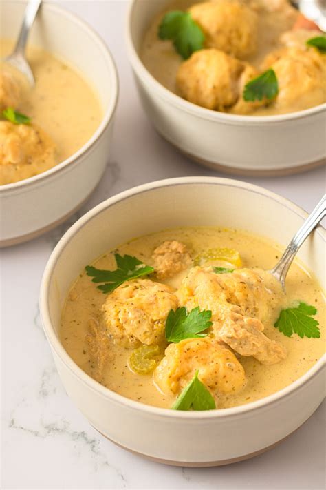 Easy Vegan Chicken and Dumplings | Jessica in the Kitchen