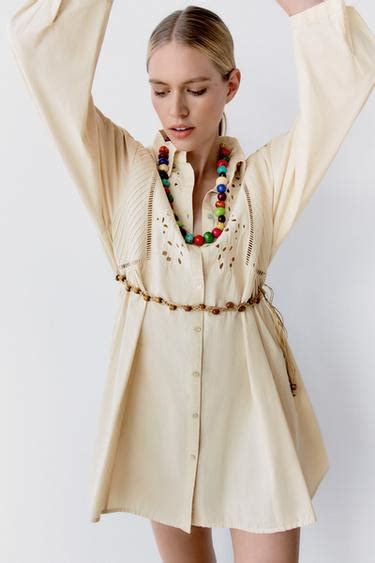 Women's Shirt Dresses | Explore our New Arrivals | ZARA India