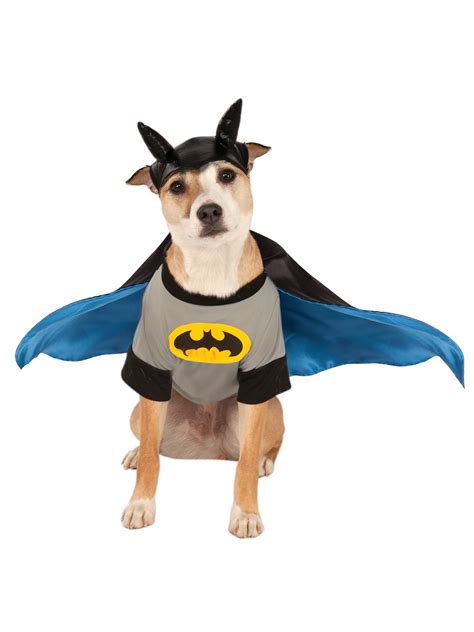 DC Comics Classic Batman Pet Costume for Dogs or Cats by Rubies, Large ...