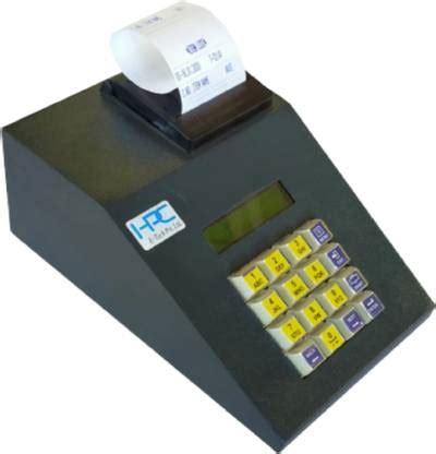 HPC Printing Calculator without Battery Table Top Cash Register Price ...