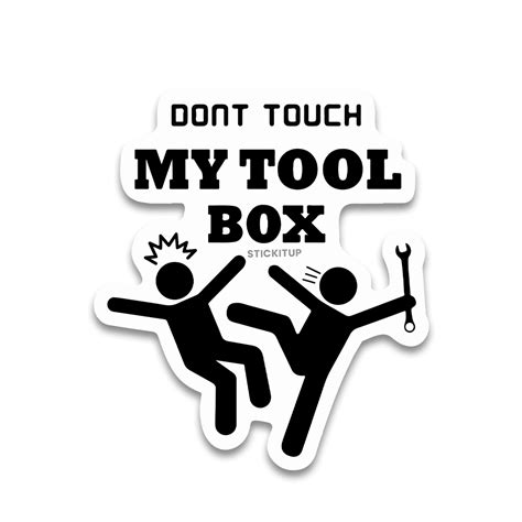 Buy My tool Box Bumper Sticker Online | Premium Waterproof Vinyl ...