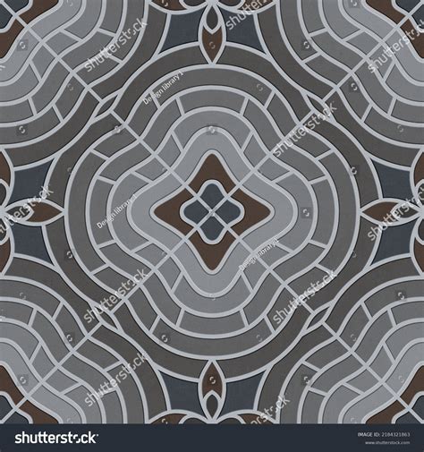 3d Floor Tiles Design 3d Background Stock Illustration 2184321863 ...