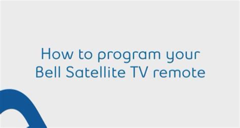 Image result for How to Program a Bell Remote to Receiver
