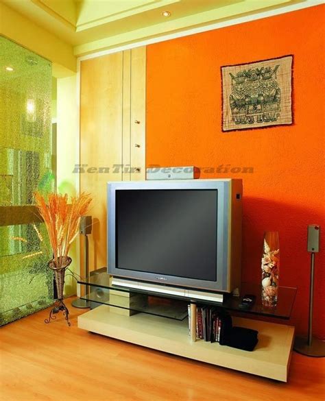客厅电视墙装修效果图2011图片，影视电视墙装的潢家居生活很享受(8)_电视墙装修效果图_