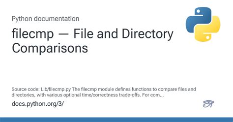 Filecmp Python 的图像结果