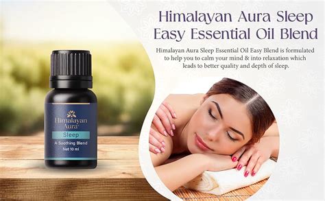 Himalayan Aura Lavender Essential Oil Blend Set for Sleep, Detox, and ...