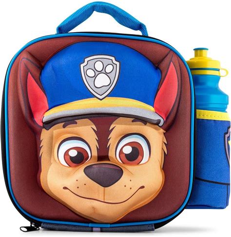 Buy Paw Patrol Chase 3D Thermal Lunch Bag and 500ml Bottle Set Online ...