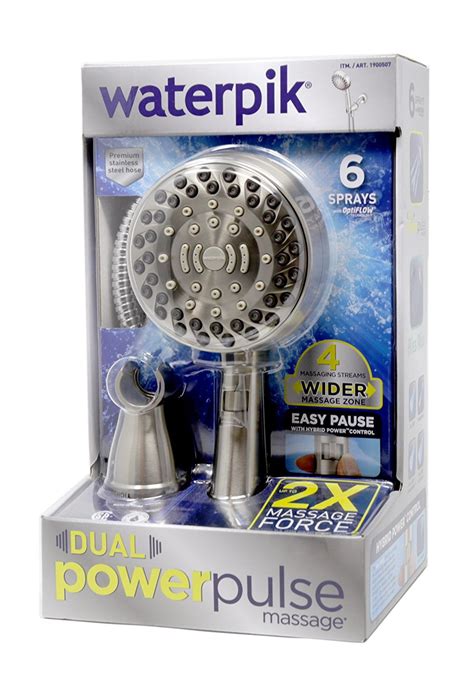 Best Waterpik Shower Head For Massage at Isaac Oppen blog