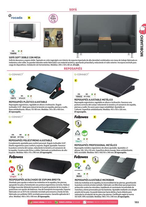 PAPELERIA SANCHEZ | REPOSAPIES METALICO Q-CONNECT AJUSTABLE 3 ALTURAS ...