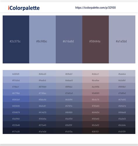 1 Latest Color Schemes with Rhino And Cadet Blue Color tone ...
