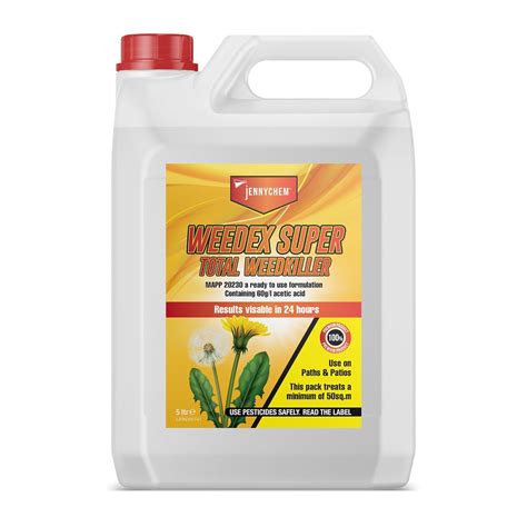 5L Weedex Super Extra Strong Weed Killer – Pet Friendly, Glyphosate-Free, Spray for Patios ...