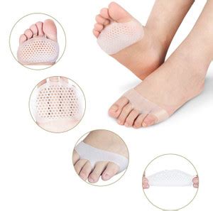 Luxafare Silicon Gel Half Toe Sleeve Forefoot Pads - Price in India ...