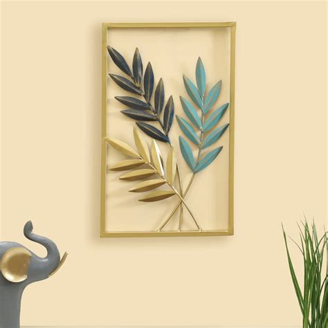 Buy VEDAS Mystical Indiana Metal Fyre Leaf Wall Accent from Vedas at ...