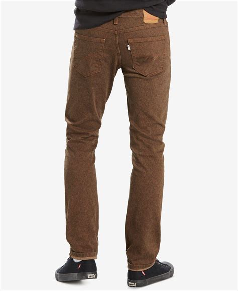 Mens Dark Brown Denim Jeans at Douglas Wilder blog