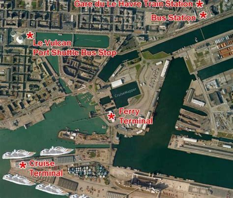 Le Havre-Paris (France) cruise port schedule | CruiseMapper
