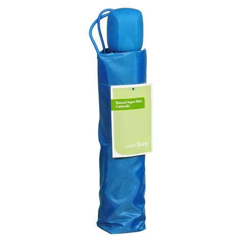 West Loop Manual Super Mini Solid Umbrella Assorted | Walgreens