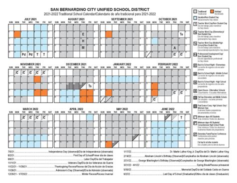 Sbcusd Calendar - University Academic Calendar