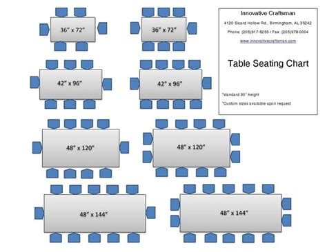 size of dining room table to seat 10