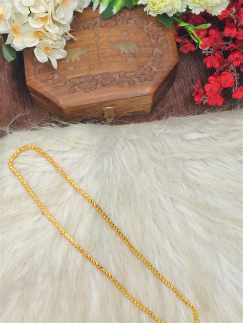 Men's Micro Plated Chain – Sindhu Gold Covering