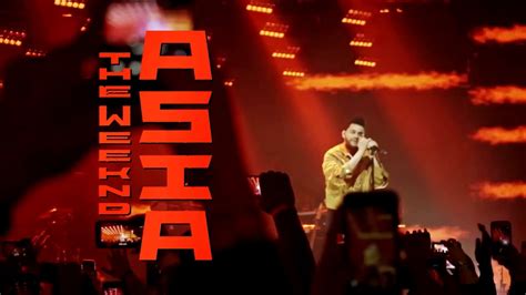 The Weeknd Asia Tour Live in Bangkok - YouTube
