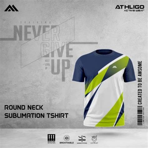 Sublimation T Shirt - Round Neck Sublimation T Shirt Manufacturer from ...