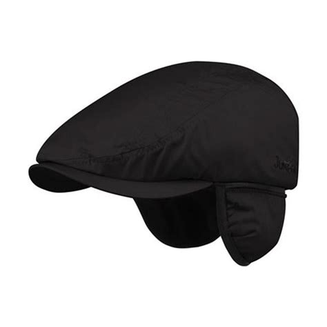 J3608 Ivy Cap With Folded Ear Flap, Black - Small & Medium - Walmart.com