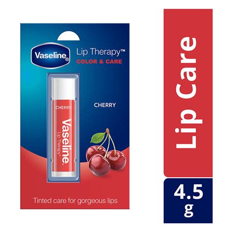Vaseline Color & Care Cherry Chapstick, 4.5 gm Price, Uses, Side ...