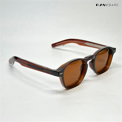 Rawbare Urban Grid Shades - Brown / RB2458 — Rawbare