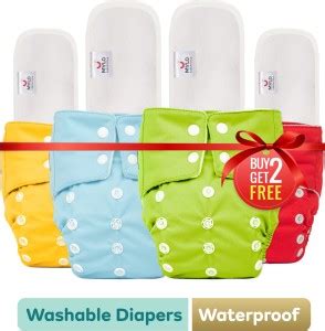 MYLO Baby: Reusable Cloth Diapers + Insert Pad, Washable, 100% ...
