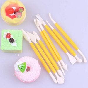 Eshwarshop 8pcs/ 16 Patterns Fondant Cake Decorating Flower Sugar Craft ...
