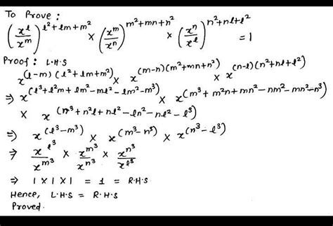 Please prove this two sums from Indices - Brainly.in