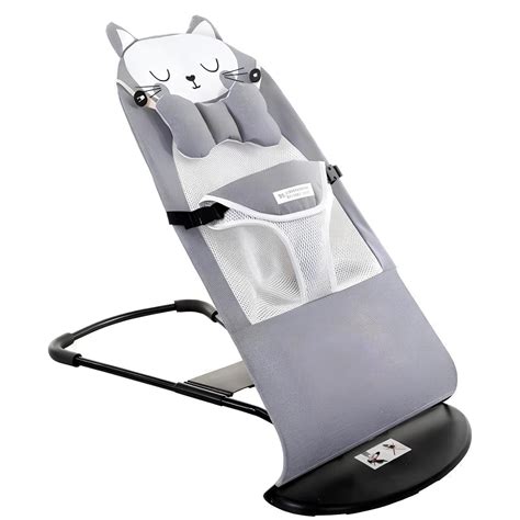 COINCE Comfort Natural Baby Bouncer Rocking Chair Portable Bouncer Seat ...