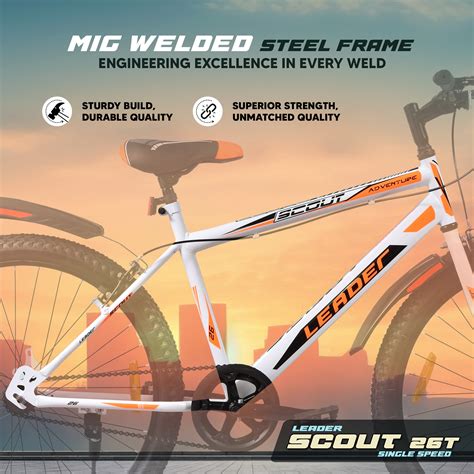Buy Scout 26T Best MTB Bicycle for Men Online Leader Bicycles