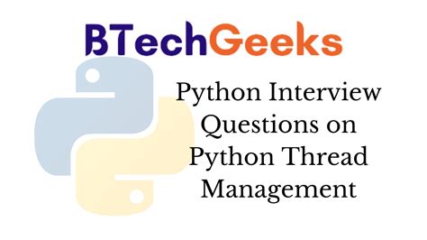 Image result for Multithreading Interview Questions in Python PPT