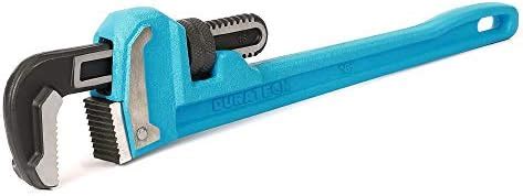 Buy DURATECH 8-Inch Heavy Duty Pipe Wrench, Adjustable Plumbing Wrench ...