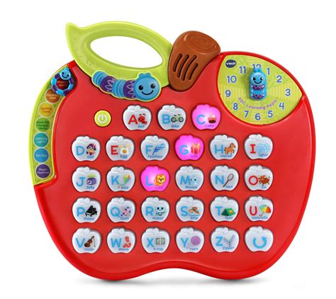 VTech ABC Learning Apple Interactive Alphabet and Phonics Toy for ...