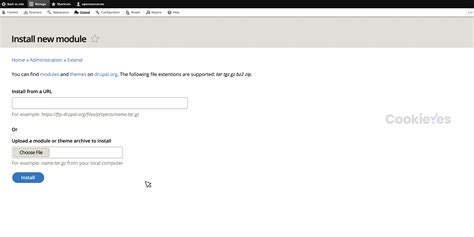How to Install Drupal Module 的图像结果