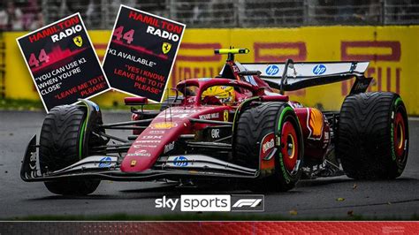 Australian GP: The first team radio messages between Lewis Hamilton and ...