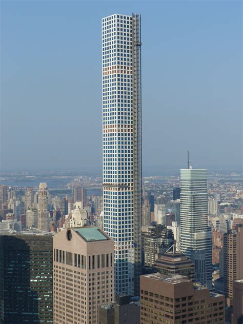 The 432 Park Avenue is a residential skyscraper in New York City that ...