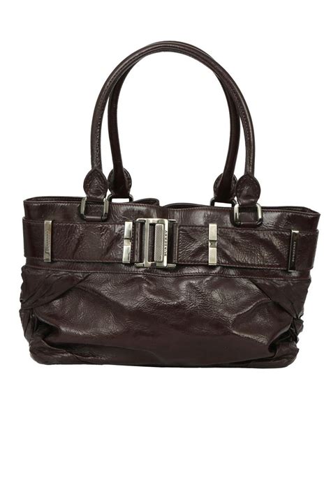 Burberry Patent Leather Healy Hobo Bag
